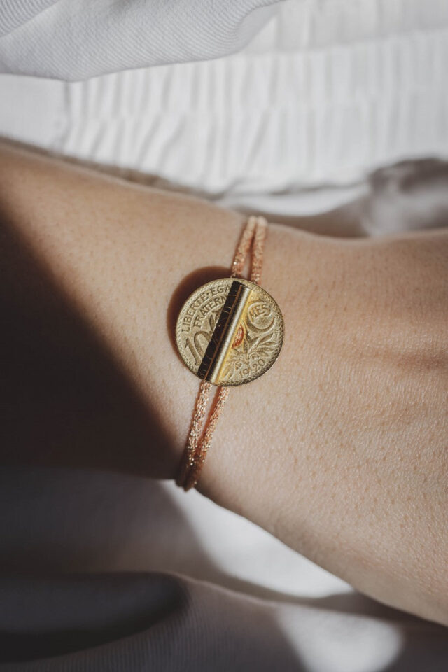 Le Sou Français - Bracelet - Le Louvre T irisé