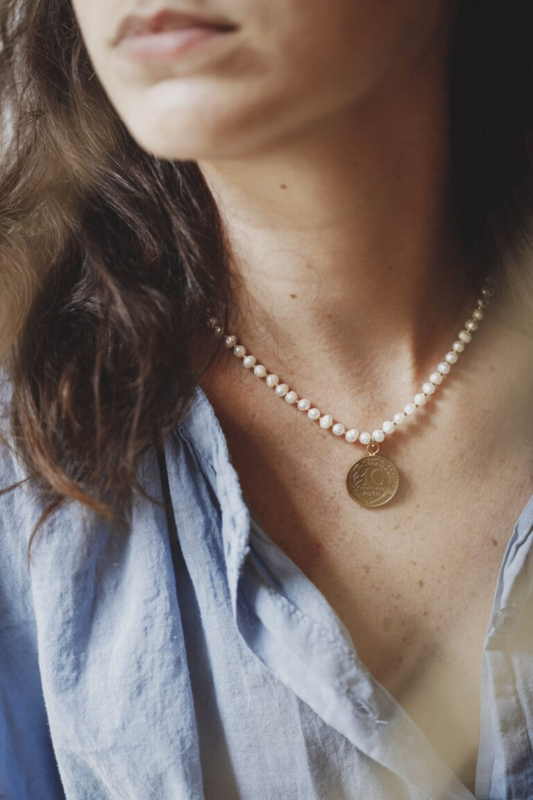 Le Sou Français - Collier - Perla