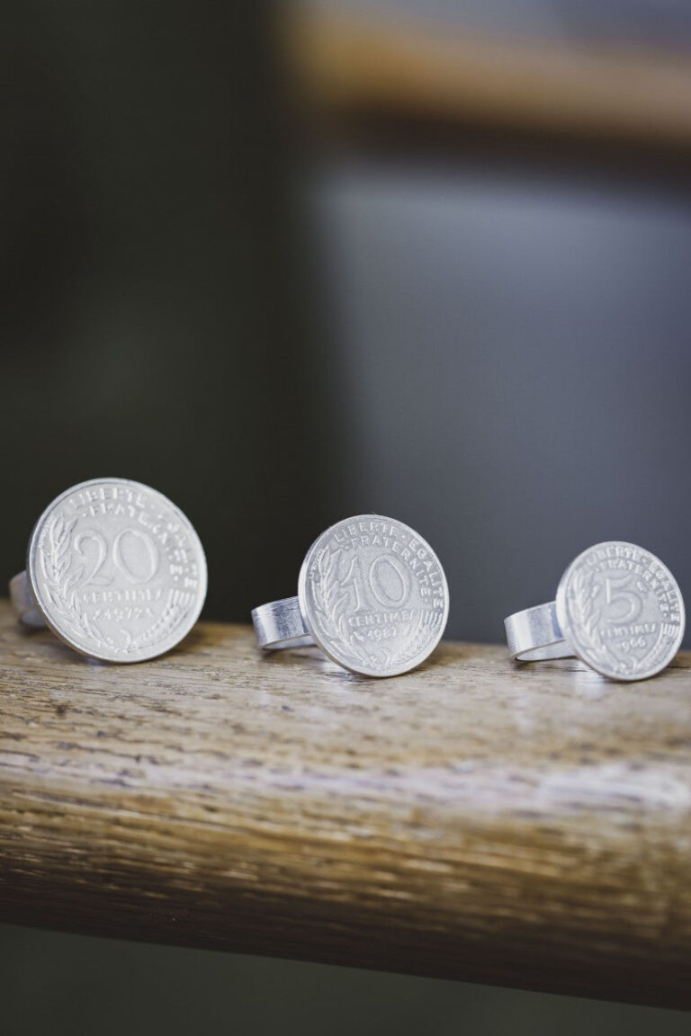 Le Sou Français - Bague - La Bordelaise 10 Cts Argent