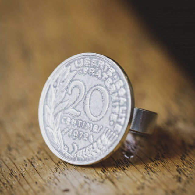 Le Sou Français - Bague - La Bordelaise Argent 20 Cts