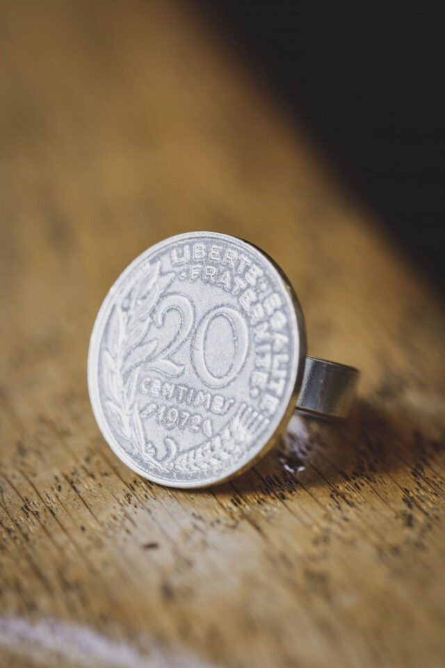 Le Sou Français - Bague - La Bordelaise Argent 20 Cts