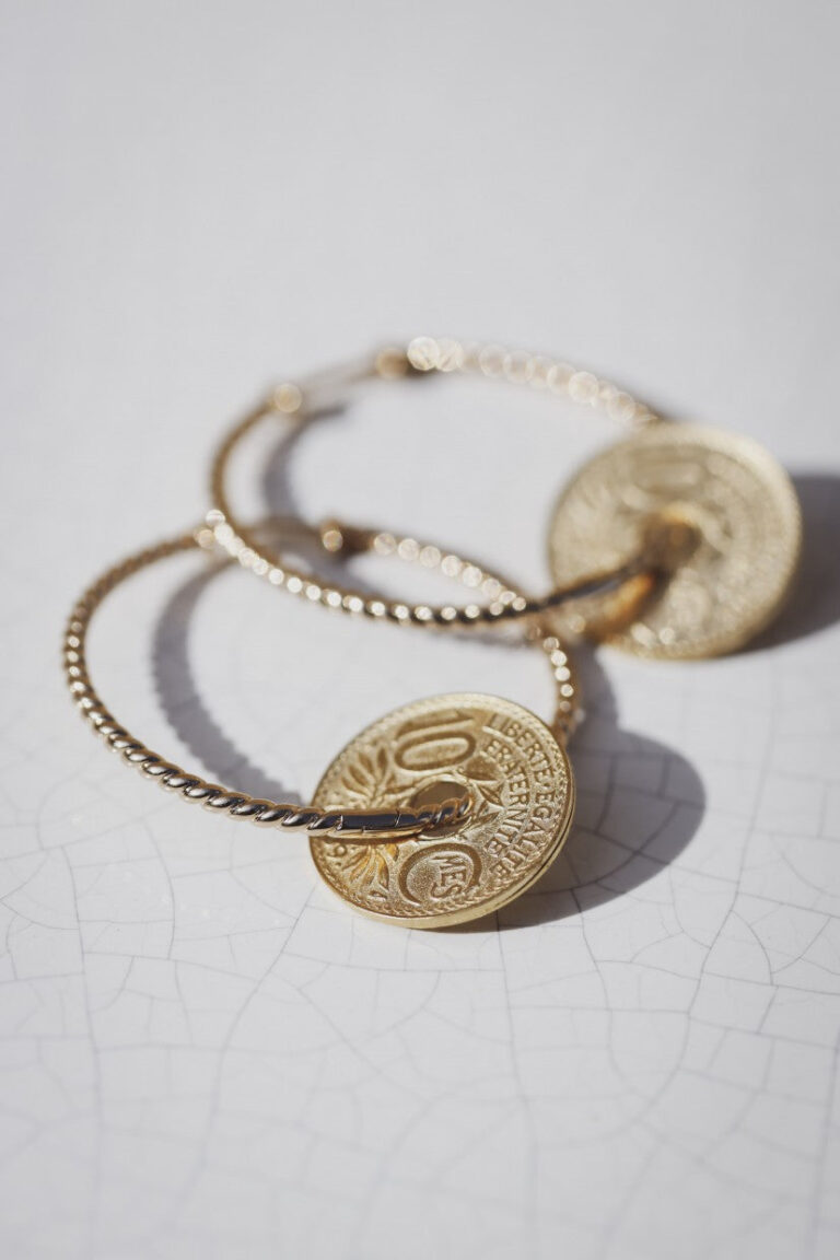 Le Sou Français - Boucles d'oreilles - Saint Tropez 10 Cts