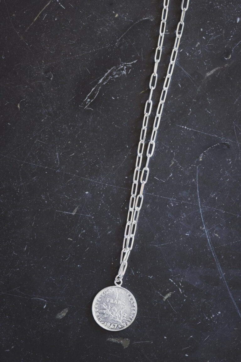Le Sou Français - Collier - Le Grand Niçois Argent