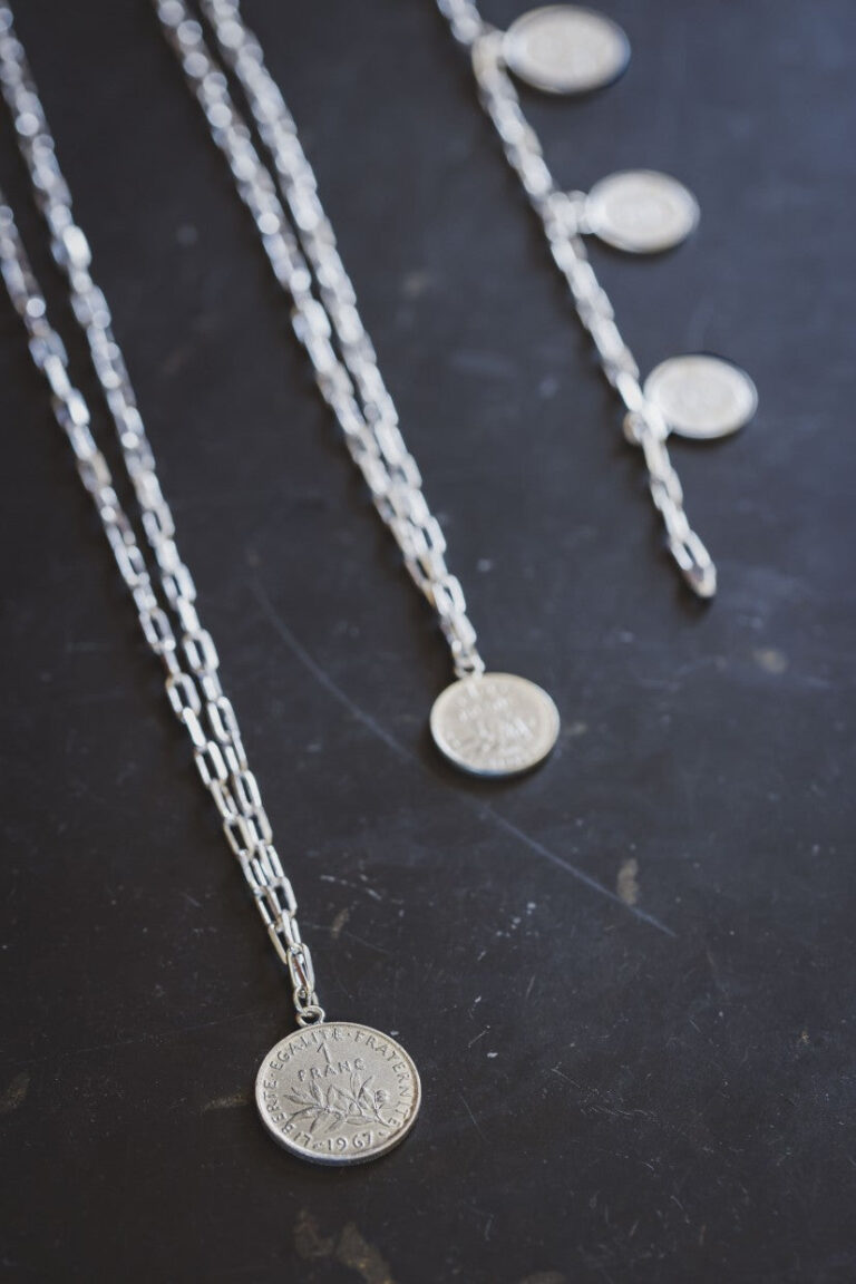 Le Sou Français - Collier - Le Grand Niçois Argent