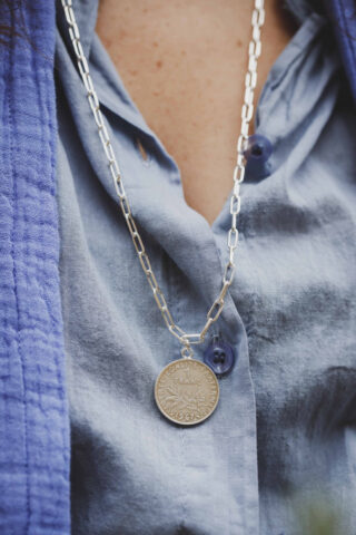 LE SOU FRANÇAIS - Collier  Le Grand Niçois Argent