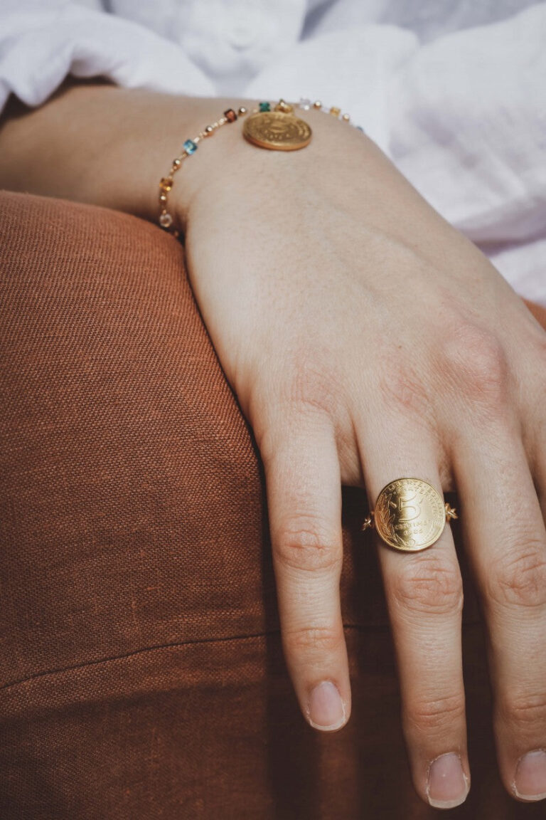 Le Sou Français - Bague chaînette - La Bordelaise Or