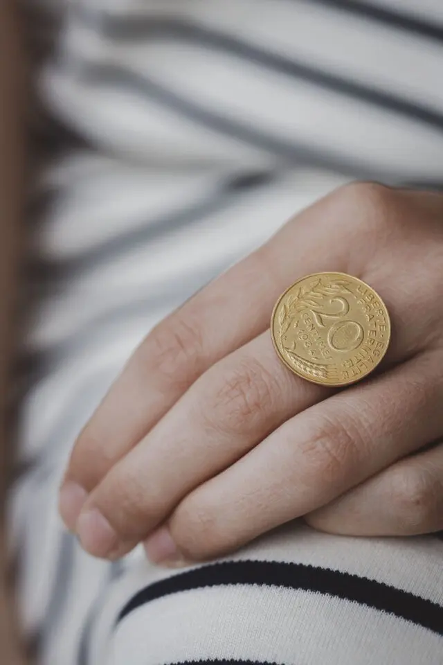 Bague – La Bordelaise 20 Cts par la marque LE SOU FRANÇAIS LE SOU FRANÇAIS - Bague – La Bordelaise 20 Cts