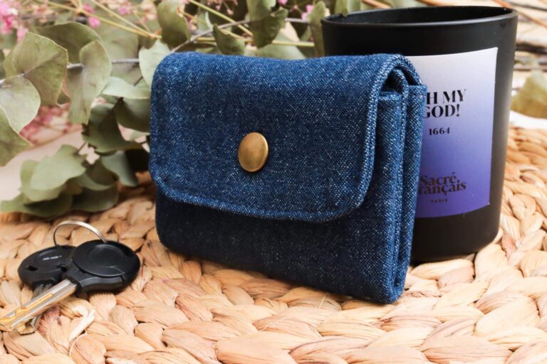Maison Mallow - Mini Portefeuille En Jean