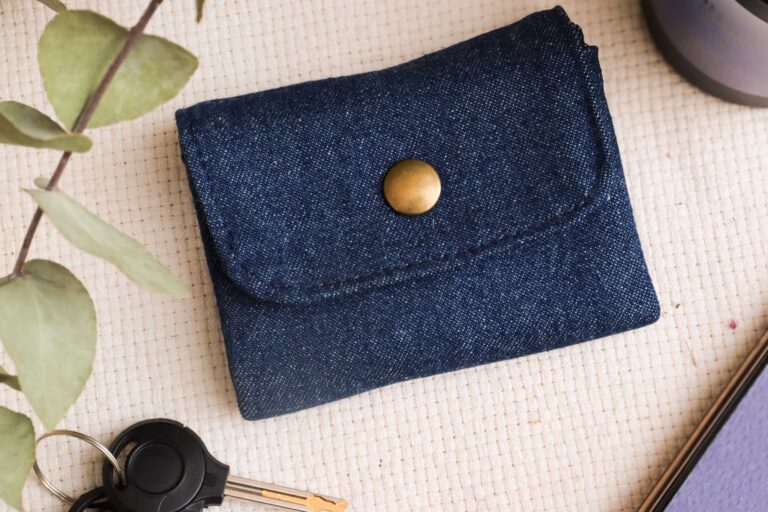 Maison Mallow - Mini Portefeuille En Jean