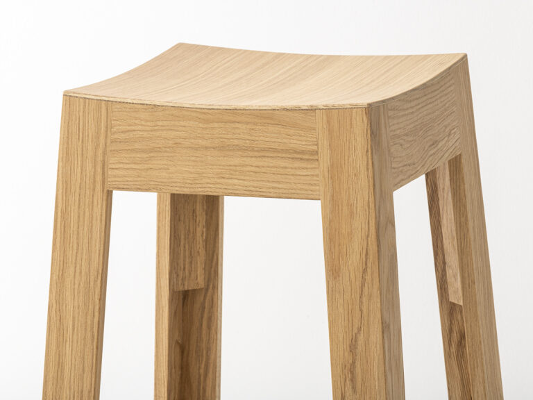 Delavelle - Tabouret de Bar en Chêne Massif - Wak