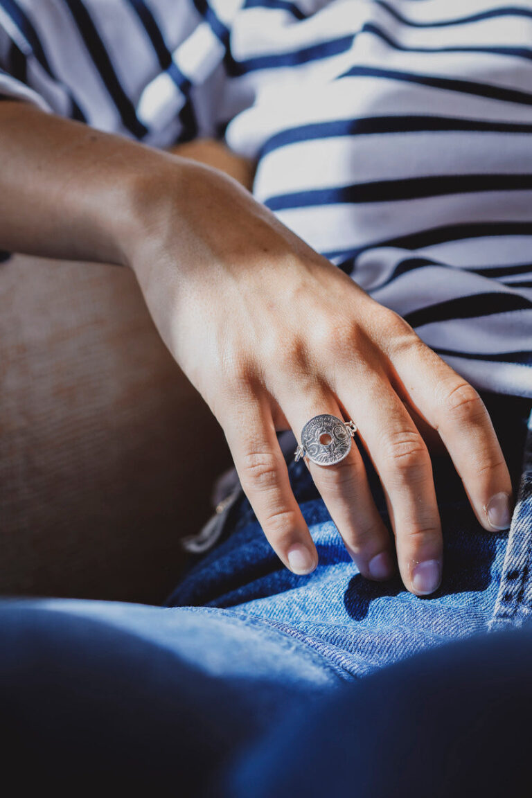 Le Sou Français - Bague chaînette - La Parisienne Argent