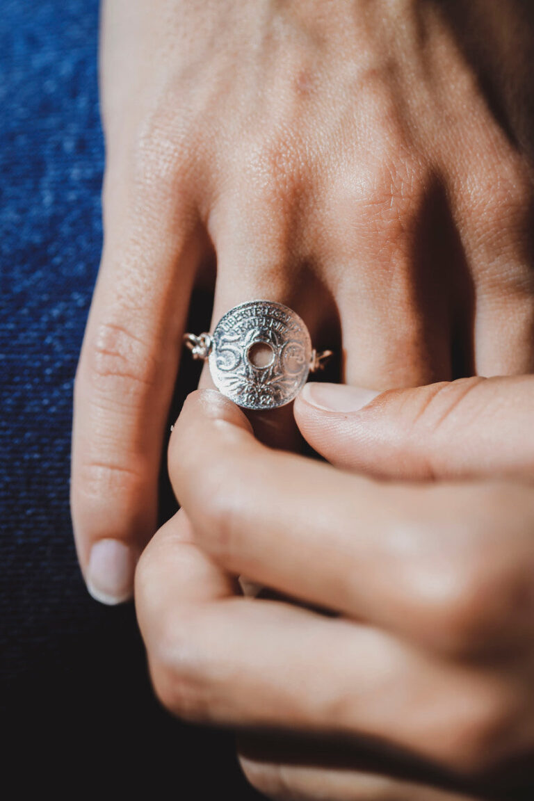 Le Sou Français - Bague chaînette - La Parisienne Argent