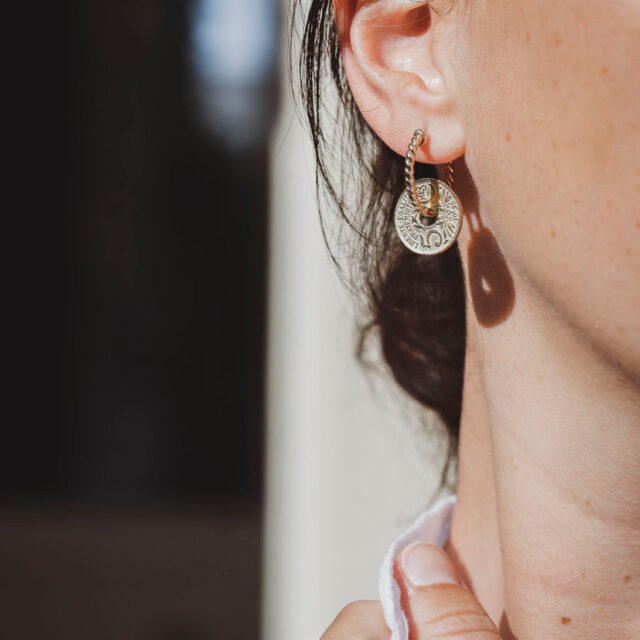 Le Sou Français - Boucles d'oreilles - Saint Tropez 5 Cts