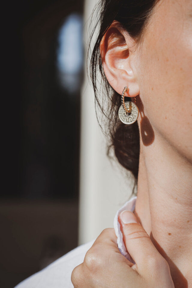 Le Sou Français - Boucles d'oreilles - Saint Tropez 5 Cts