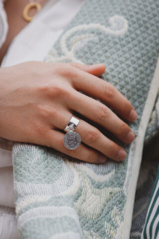 LE SOU FRANÇAIS - Bague  La Danseuse Argent