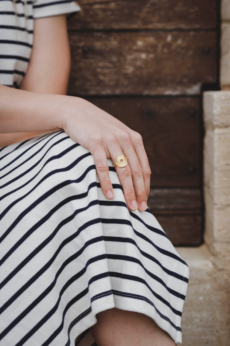Le Sou Français - Bague chaînette - La Parisienne Or