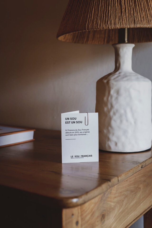 Le Sou Français - Porte-clés - Le navigateur bleu marine