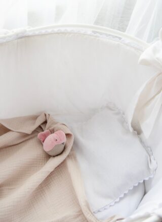 Pamplemousse Peluches - Doudou Lange Oiseau Rose
