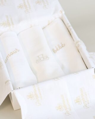 Pamplemousse Peluches - Coffret  3 Langes