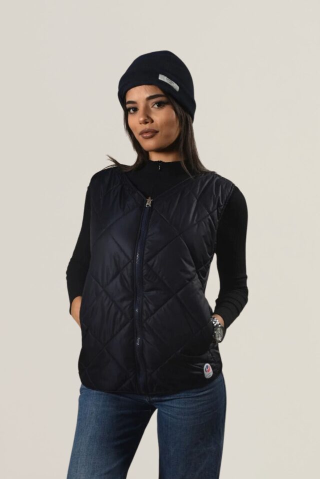 La Piece Paris Direct - Doudoune sans manche RIVOLI réversible