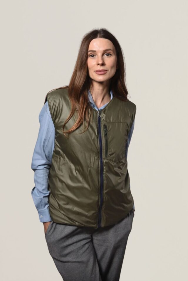 La Piece Paris Direct - Doudoune sans manche RIVOLI réversible