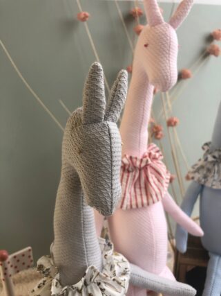 Pamplemousse Peluches - Céleste la Girafe Rose