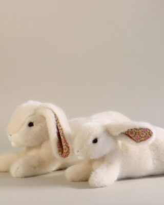 Pamplemousse Peluches - Lapin en Peluche Martin  Beige Liberty