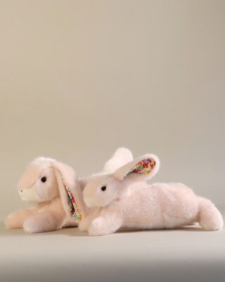 Pamplemousse Peluches - Lapin en Peluche Martin Rose Liberty