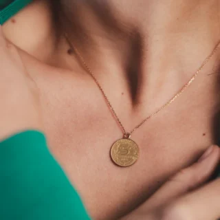 Le sou français - collier