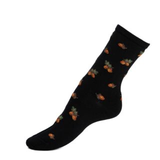 Maison Broussaud - Glands – chaussettes femme – laine noire