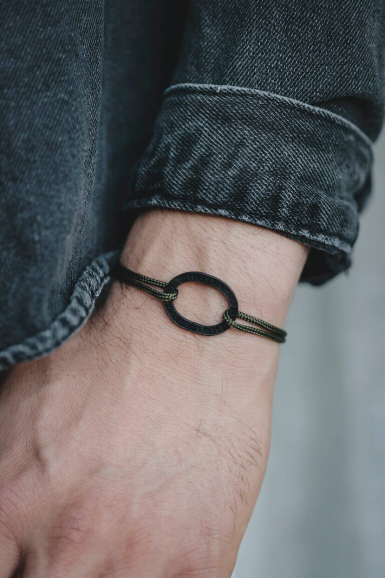 Le Sou Français - Bracelet - Le Bastille Charbon