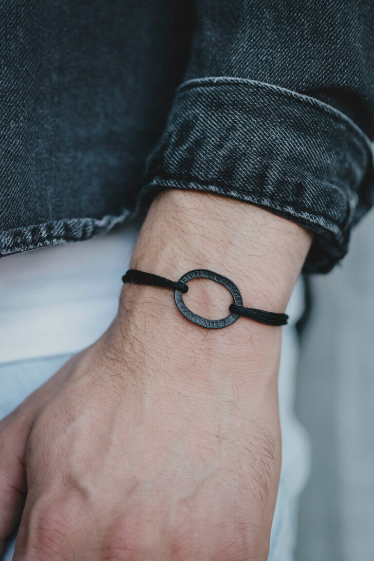 Le Sou Français - Bracelet - Le Bastille Charbon