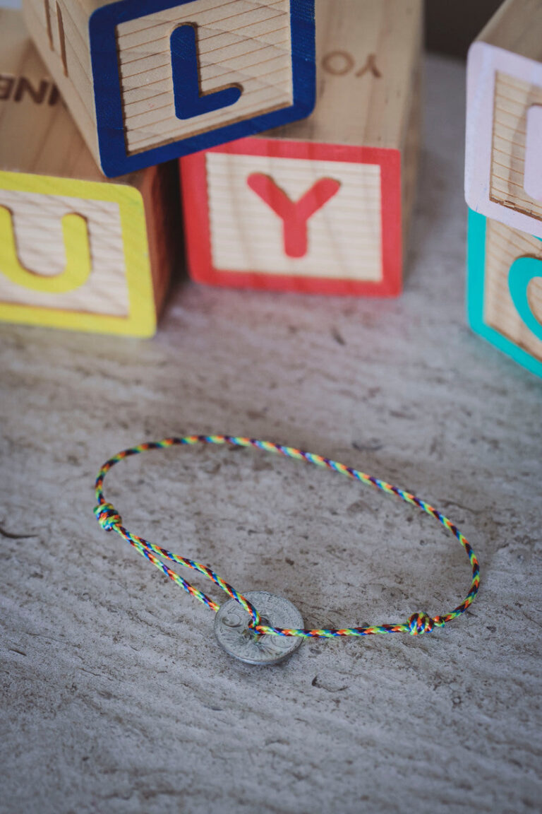 Le Sou Français - Bracelet enfant - L'Arc en ciel