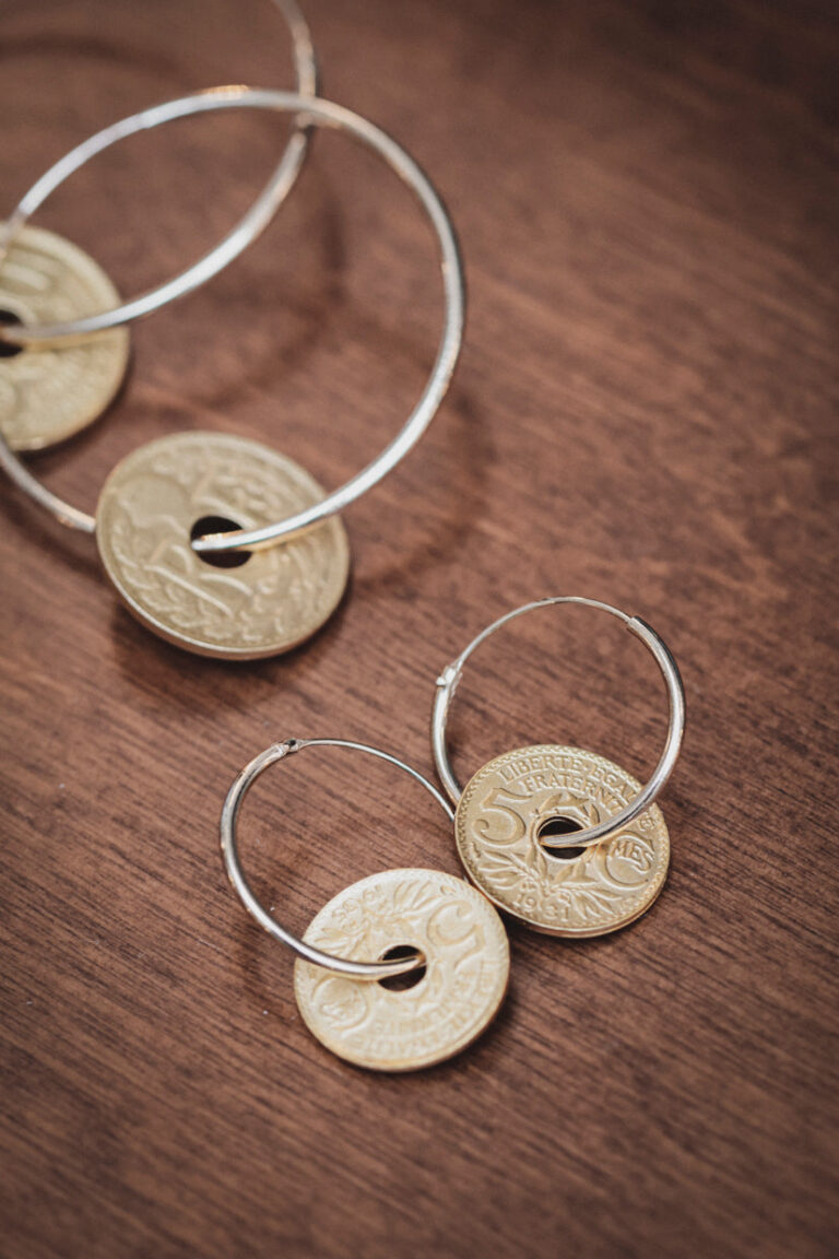 Le Sou Français - Boucles d'oreilles - Saint Tropez Classique 5 Cts