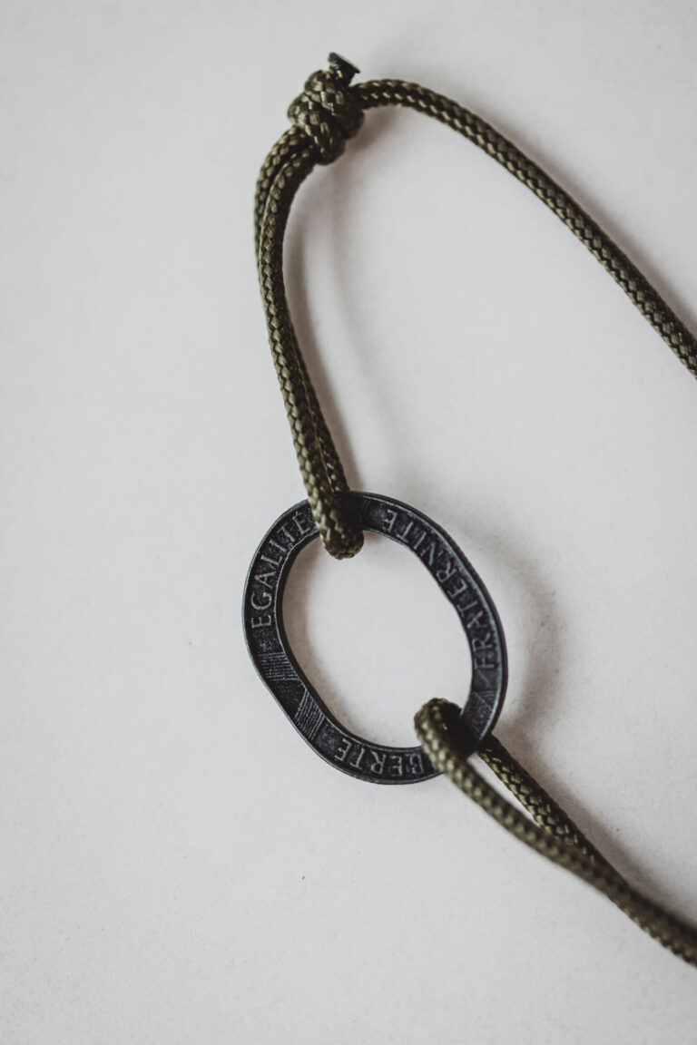 Le Sou Français - Bracelet - Le Bastille Charbon