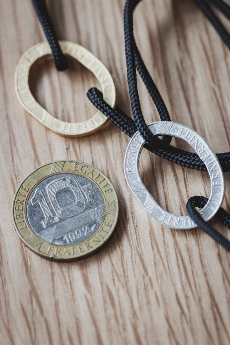 Le Sou Français - Bracelet - Le Bastille Argent