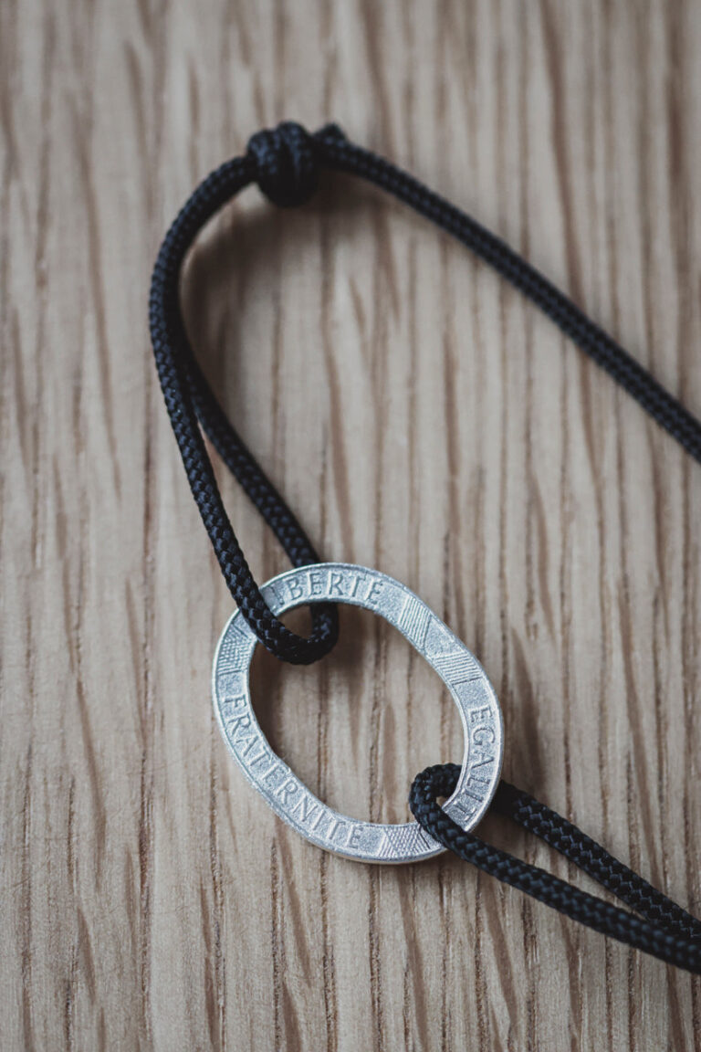 Le Sou Français - Bracelet - Le Bastille Argent