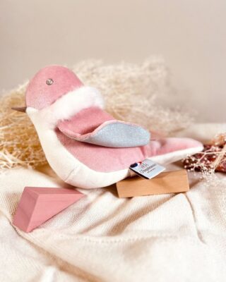 Pamplemousse Peluches - Oiseau déveil Rose