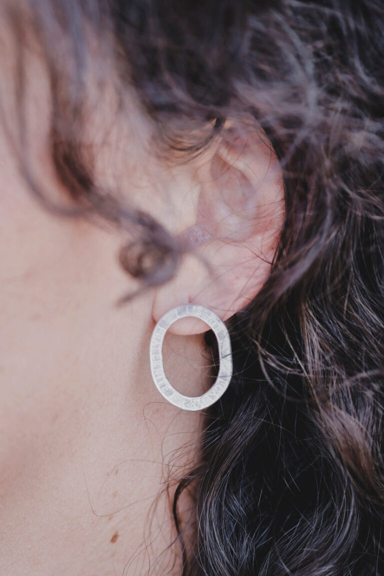 Le Sou Français - Boucles d'oreilles - Les Bastilles Argent