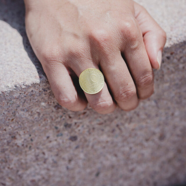 Le Sou Français - Bague - La Bordelaise courbée Or 10 Cts