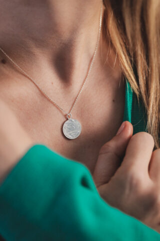 LE SOU FRANÇAIS - Collier  Le Bordelais 5 Cts Argent