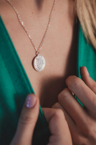 LE SOU FRANÇAIS - Collier  Le Bordelais 10 Cts Argent