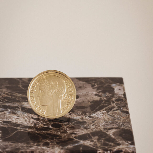 Le Sou Français - Bague - Louise 1 Franc Or