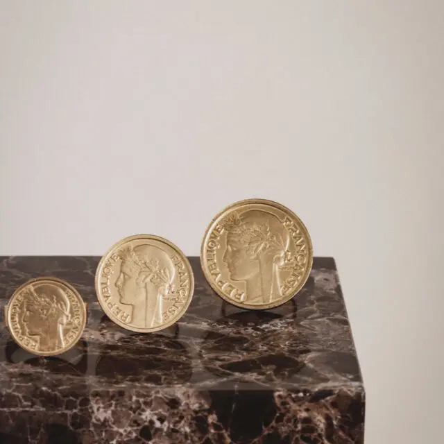 Le Sou Français - Bague - Louise 2 Francs Or