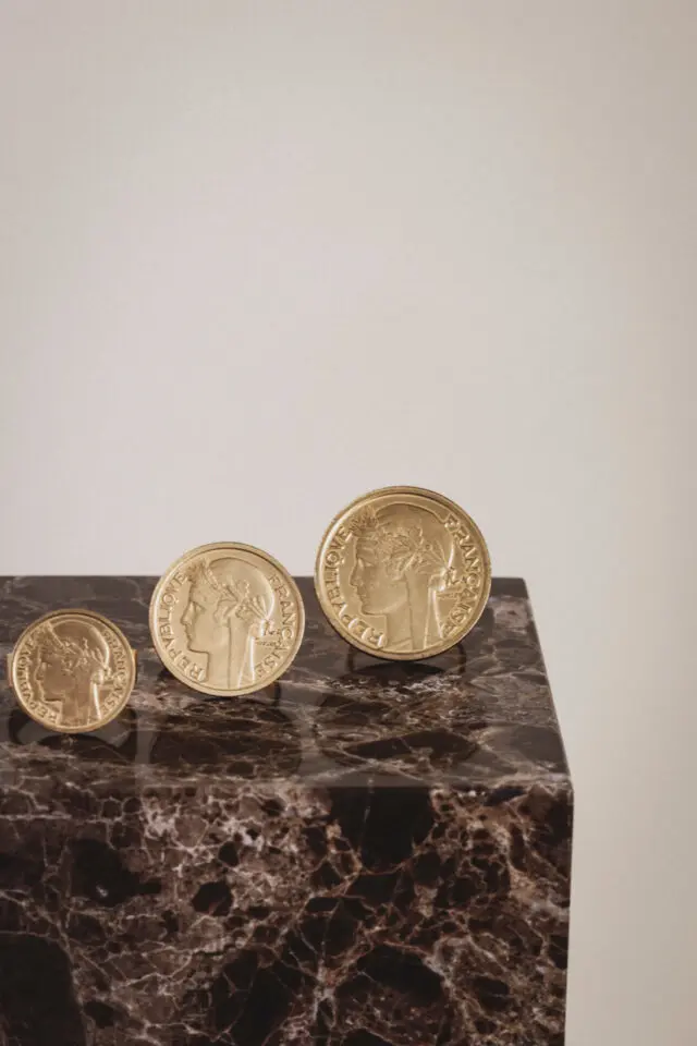 Le Sou Français - Bague - Louise 2 Francs Or