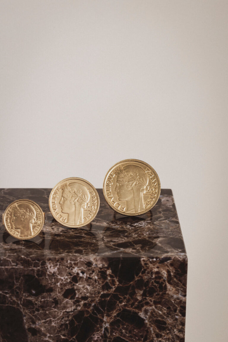 Le Sou Français - Bague - Louise 1 Franc Or