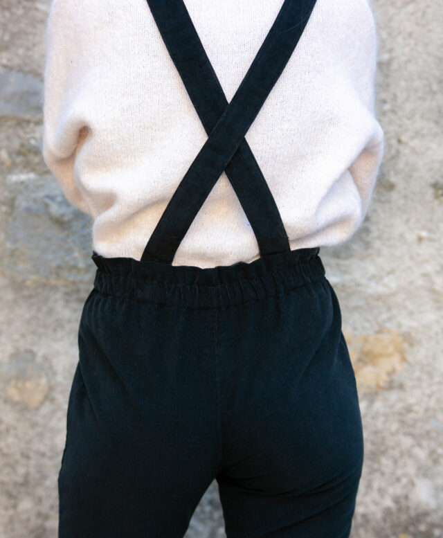 April et C - Pantalon Hellébore - Noir