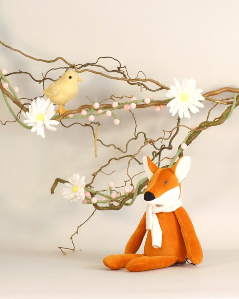 Renardprintemps1 1 Pamplemousse Peluches -