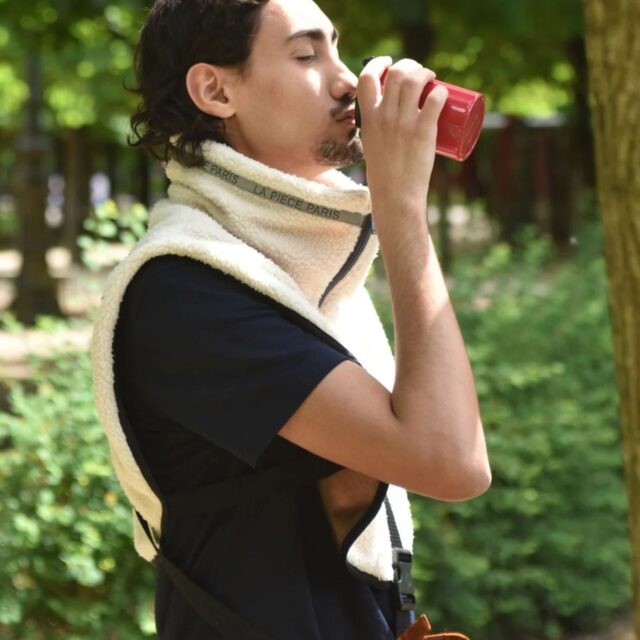 La Piece Paris Direct - Sacoche matelassée DIAGONAL