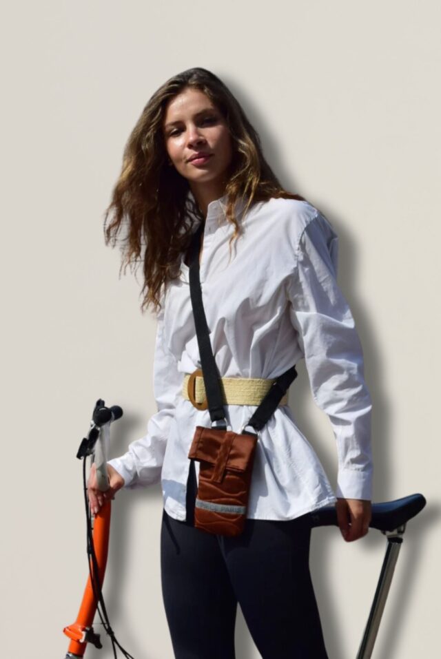 La Piece Paris Direct - Sacoche matelassée DIAGONAL